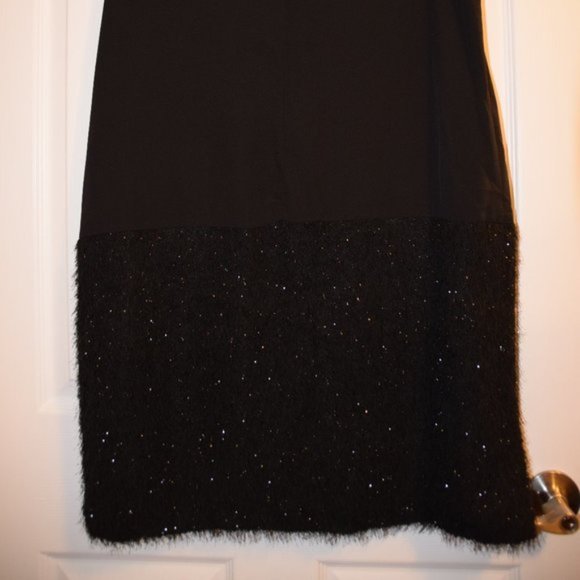 Joe Fresh Women's Sleeveless Black Shift Dress - Size 14- NEW! - Picture 5 of 6